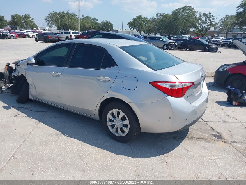 2014 TOYOTA COROLLA L/LE/S/S PLUS/LE PLUS - 2T1BURHE1EC088331