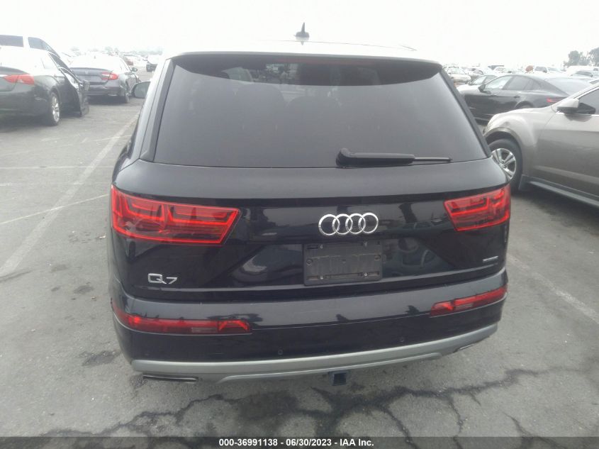 2018 AUDI Q7 PREMIUM PLUS - WA1LHAF7XJD034483