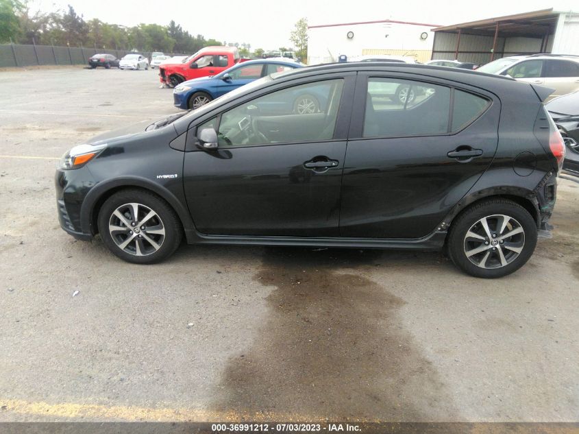 2018 TOYOTA PRIUS C ONE/TWO/THREE/FOUR - JTDKDTB37J1604453