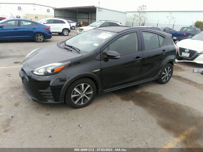 2018 TOYOTA PRIUS C ONE/TWO/THREE/FOUR - JTDKDTB37J1604453