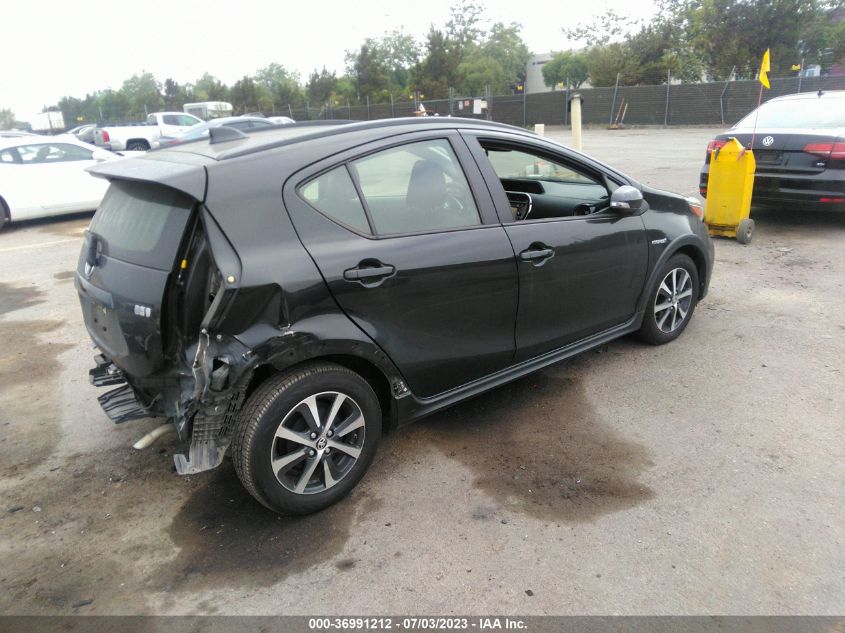 2018 TOYOTA PRIUS C ONE/TWO/THREE/FOUR - JTDKDTB37J1604453