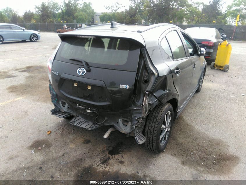 2018 TOYOTA PRIUS C ONE/TWO/THREE/FOUR - JTDKDTB37J1604453