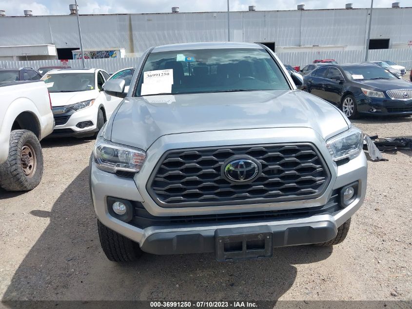 2022 TOYOTA TACOMA 4WD SR/SR5/TRD SPORT - 3TMCZ5AN7NM466345