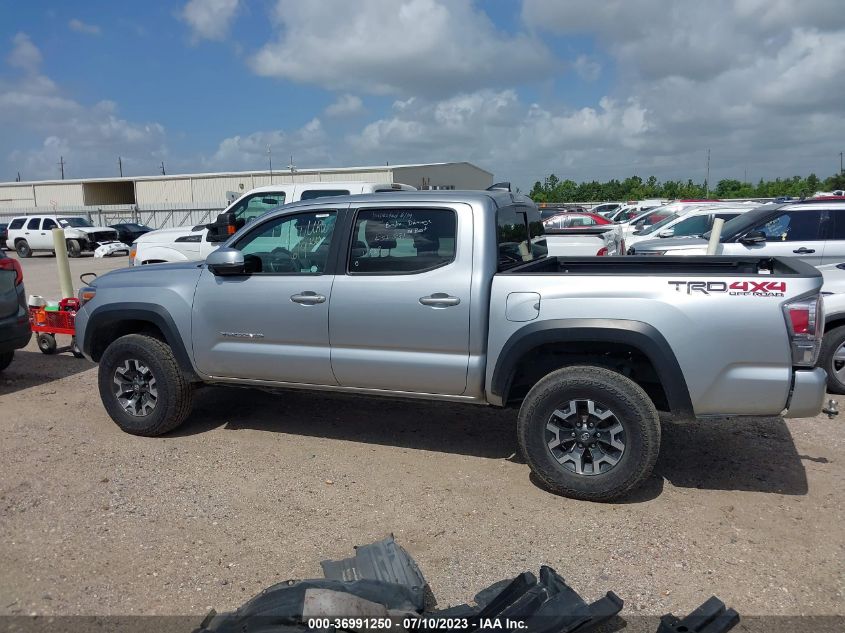 2022 TOYOTA TACOMA 4WD SR/SR5/TRD SPORT - 3TMCZ5AN7NM466345