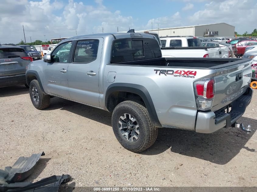 2022 TOYOTA TACOMA 4WD SR/SR5/TRD SPORT - 3TMCZ5AN7NM466345