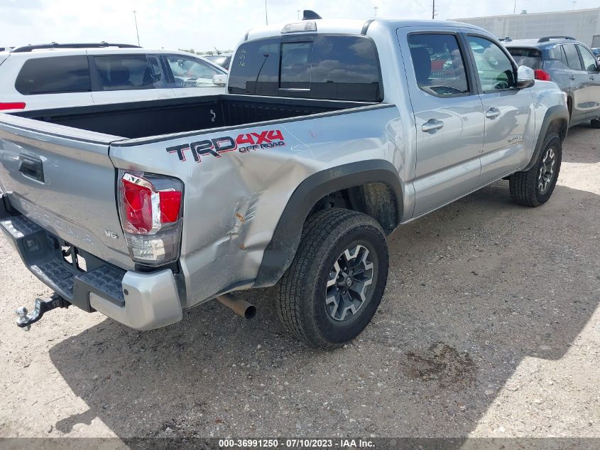 2022 TOYOTA TACOMA 4WD SR/SR5/TRD SPORT - 3TMCZ5AN7NM466345