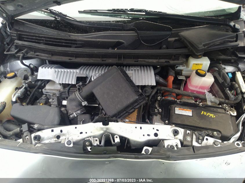 2014 TOYOTA PRIUS FOUR/FIVE/THREE/ONE/TWO - JTDKN3DUXE1780583