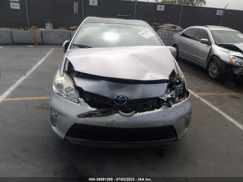 2014 TOYOTA PRIUS FOUR/FIVE/THREE/ONE/TWO - JTDKN3DUXE1780583