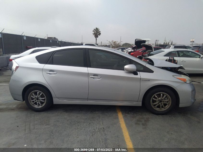 2014 TOYOTA PRIUS FOUR/FIVE/THREE/ONE/TWO - JTDKN3DUXE1780583