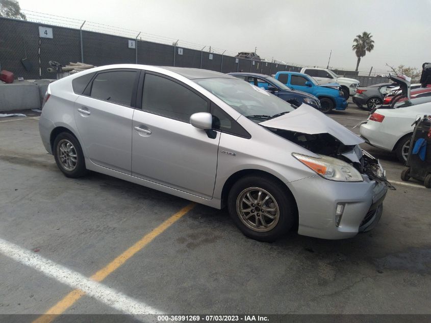 2014 TOYOTA PRIUS FOUR/FIVE/THREE/ONE/TWO - JTDKN3DUXE1780583