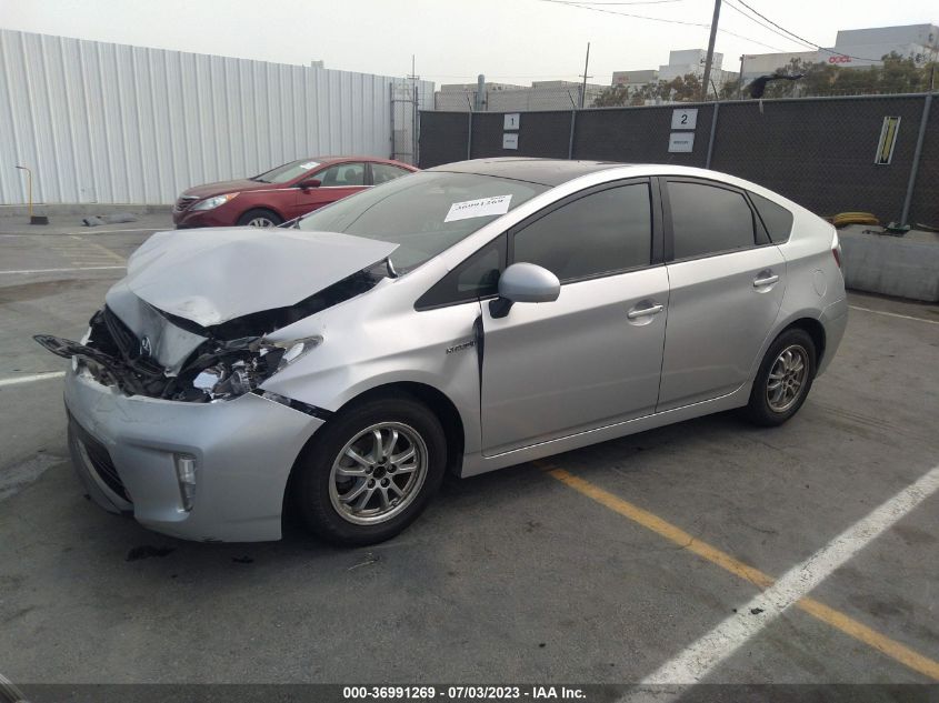2014 TOYOTA PRIUS FOUR/FIVE/THREE/ONE/TWO - JTDKN3DUXE1780583