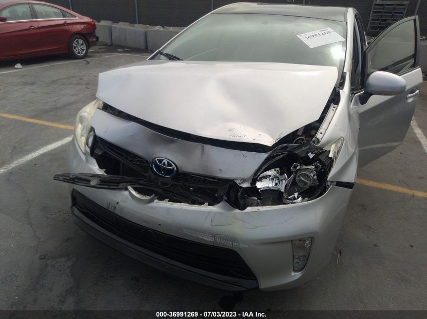2014 TOYOTA PRIUS FOUR/FIVE/THREE/ONE/TWO - JTDKN3DUXE1780583