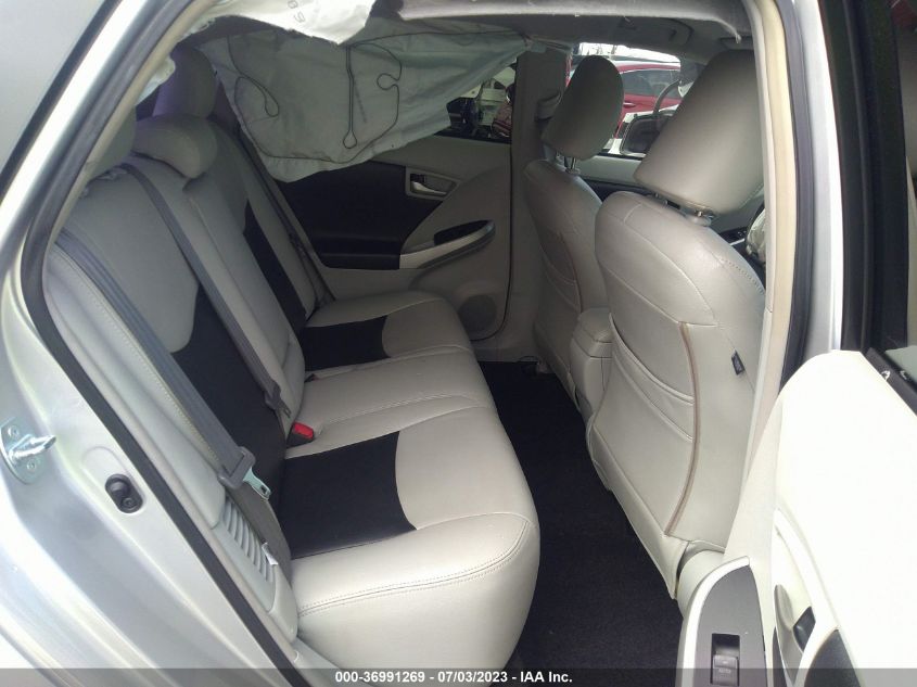 2014 TOYOTA PRIUS FOUR/FIVE/THREE/ONE/TWO - JTDKN3DUXE1780583