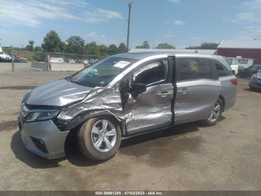 2019 HONDA ODYSSEY EX-L - 5FNRL6H76KB112356