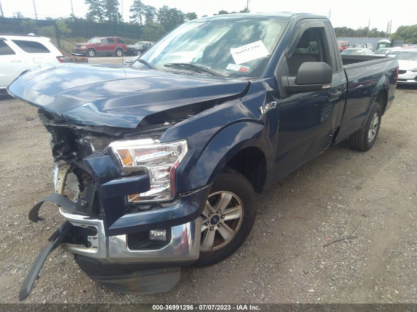 2016 FORD F-150 XL/XLT - 1FTMF1CFXGKD48912