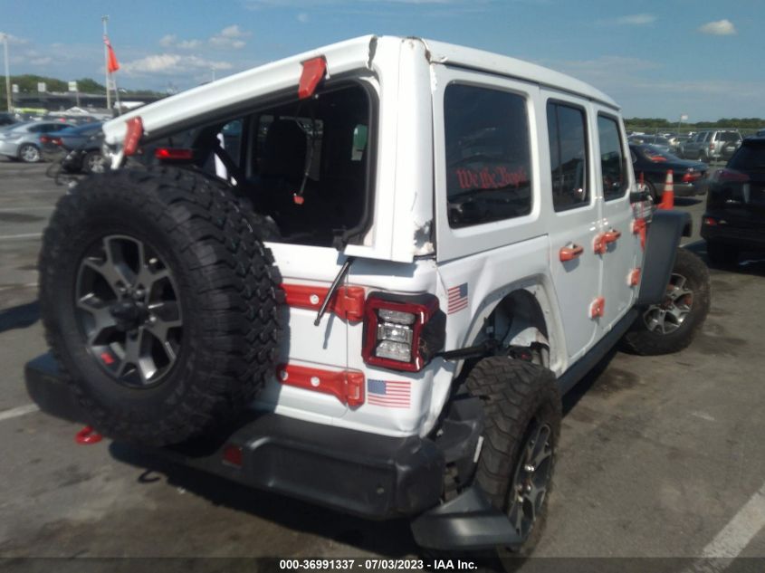 1C4HJXFN2MW563100 Jeep Wrangler Unlimited RUBICON 4