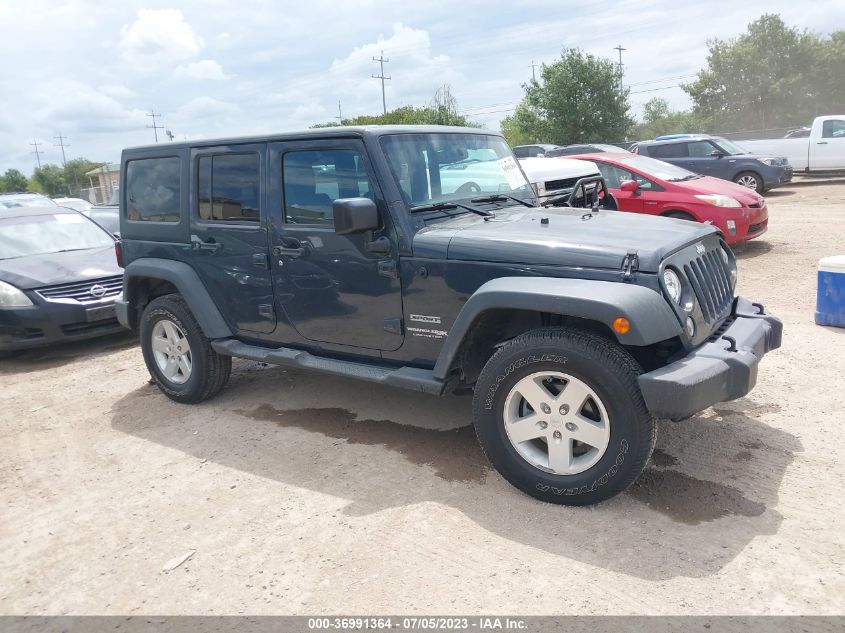2018 JEEP WRANGLER JK UNLIMITED SPORT S 1C4BJWDG5JL809946