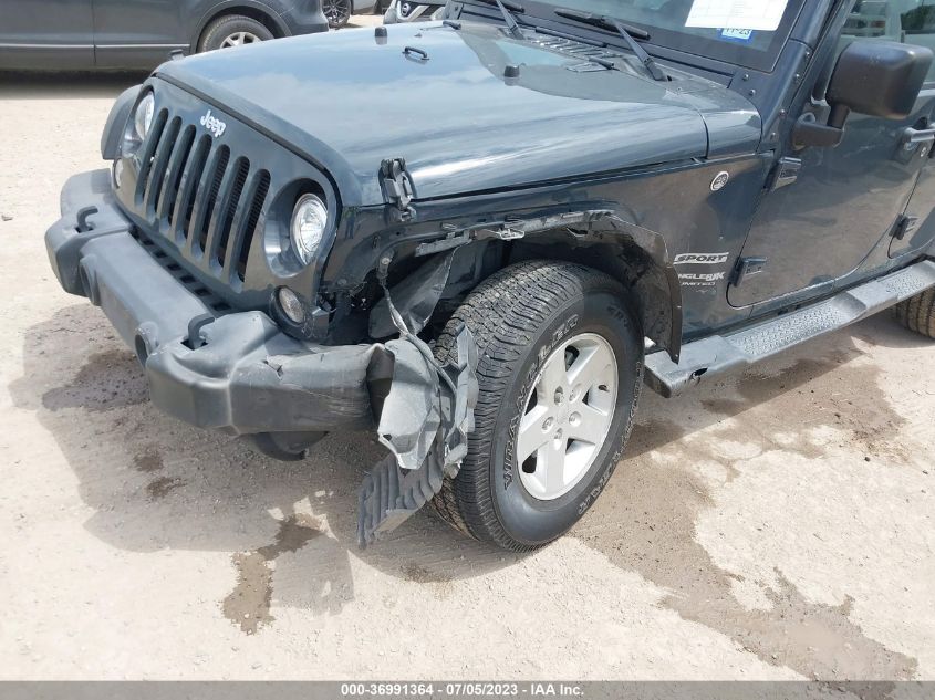 2018 JEEP WRANGLER JK UNLIMITED SPORT S 1C4BJWDG5JL809946