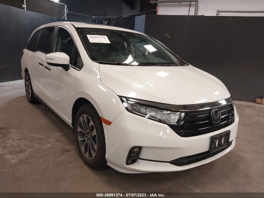 2022 HONDA ODYSSEY EX-L - 5FNRL6H72NB014154