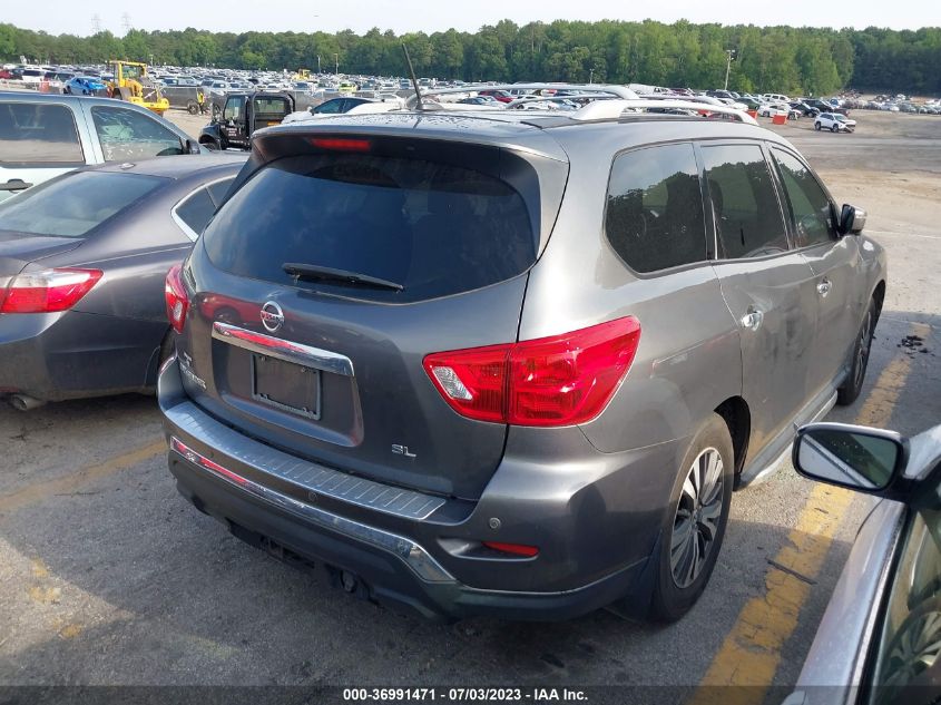 2017 NISSAN PATHFINDER SL - 5N1DR2MN8HC657594