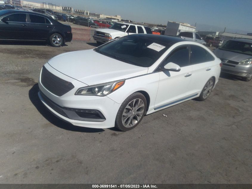 2015 HYUNDAI SONATA 2.0T LIMITED - 5NPE34AB0FH255456