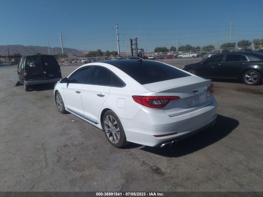 2015 HYUNDAI SONATA 2.0T LIMITED - 5NPE34AB0FH255456