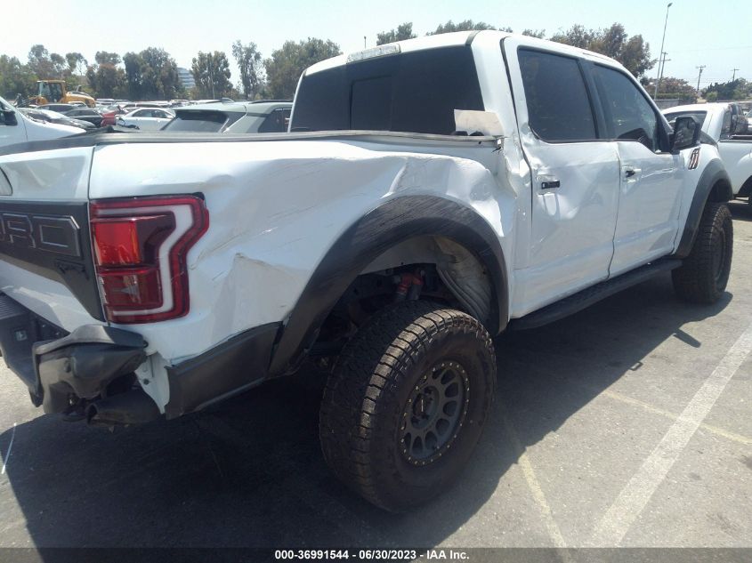 2019 FORD F-150 RAPTOR - 1FTFW1RG5KFB81613