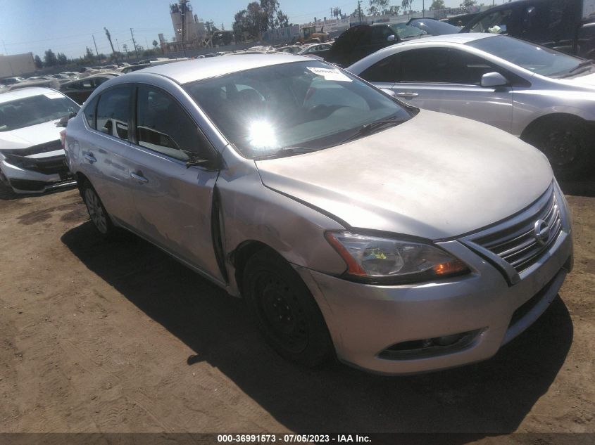 2014 NISSAN SENTRA SV - 3N1AB7APXEY257802