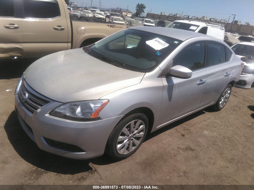 2014 NISSAN SENTRA SV - 3N1AB7APXEY257802