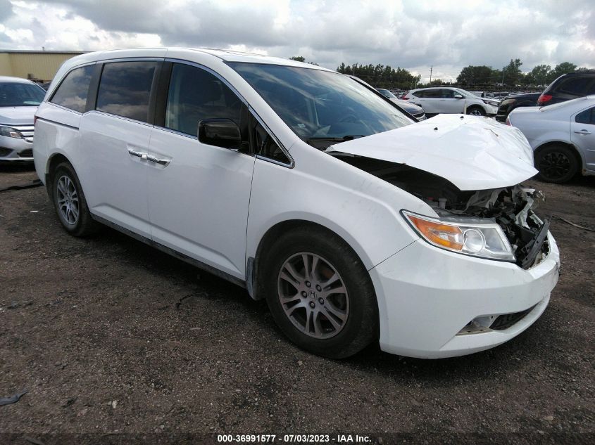 2013 HONDA ODYSSEY EX-L - 5FNRL5H65DB035421