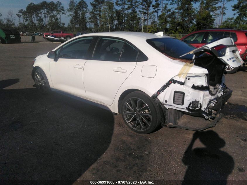 2022 TOYOTA COROLLA XSE - 5YFT4MCE7NP112114