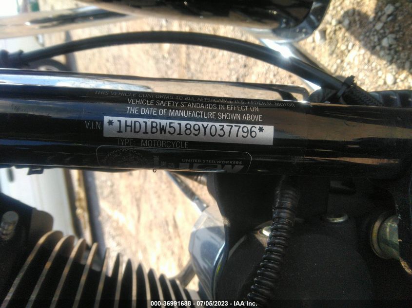 2009 HARLEY-DAVIDSON FLSTC - 1HD1BW5189Y037796