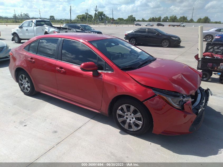 2020 TOYOTA COROLLA LE - JTDEPRAE7LJ105665