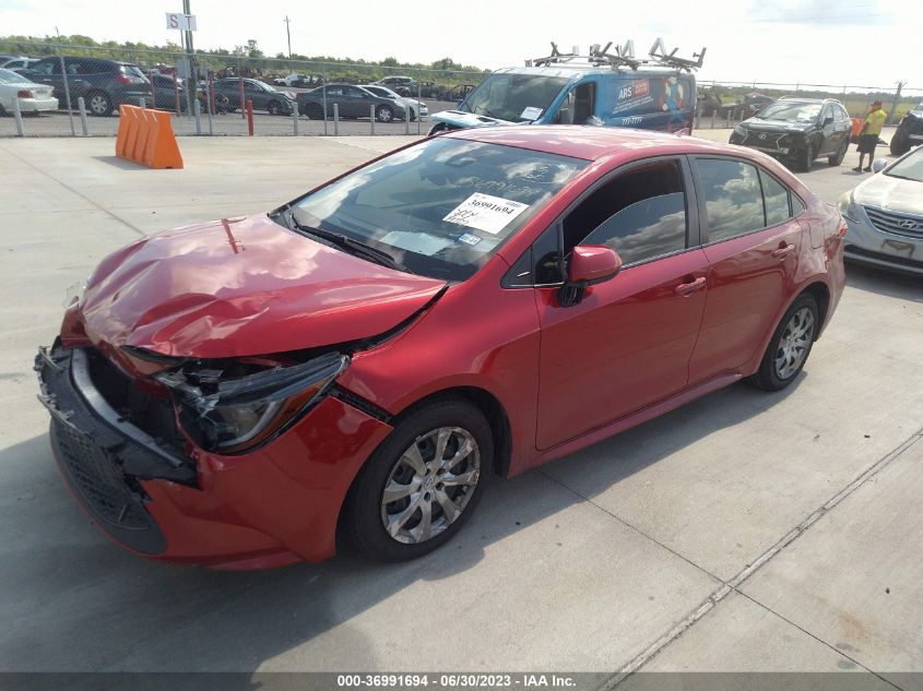 2020 TOYOTA COROLLA LE - JTDEPRAE7LJ105665