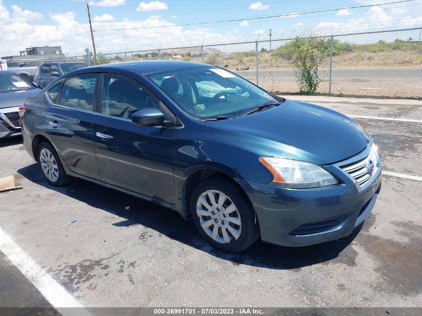 2014 NISSAN SENTRA S - 3N1AB7AP5EL693275