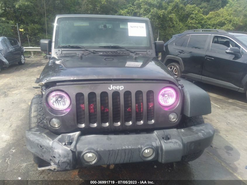 2017 JEEP WRANGLER UNLIMITED SPORT - 1C4BJWDG6HL565296