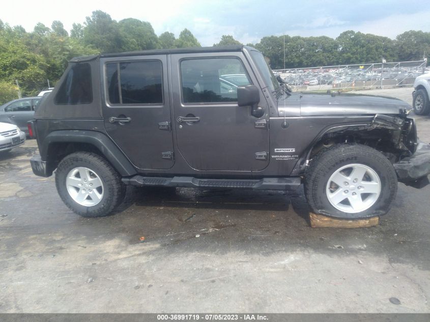 2017 JEEP WRANGLER UNLIMITED SPORT - 1C4BJWDG6HL565296
