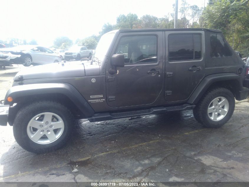 2017 JEEP WRANGLER UNLIMITED SPORT - 1C4BJWDG6HL565296