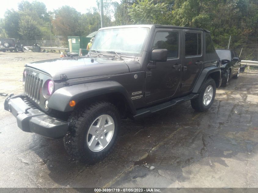 2017 JEEP WRANGLER UNLIMITED SPORT - 1C4BJWDG6HL565296