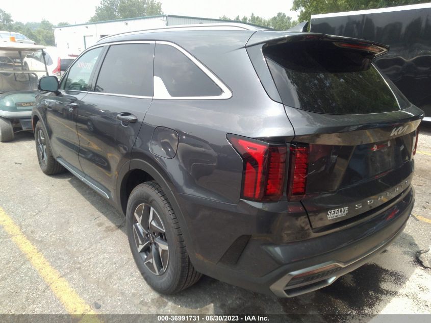 2022 KIA SORENTO HYBRID S KNDRG4LG9N5089399