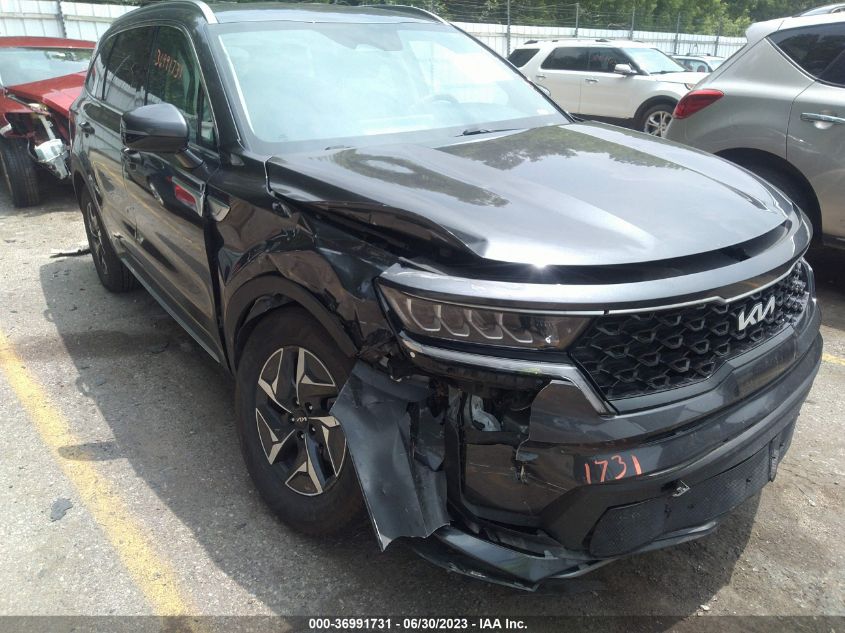 2022 KIA SORENTO HYBRID S KNDRG4LG9N5089399