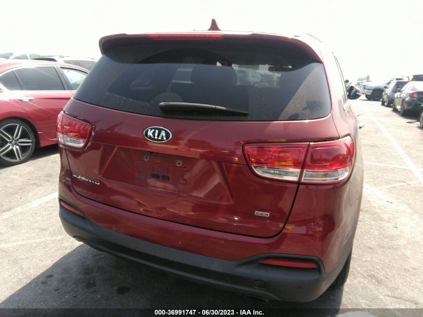 2016 KIA SORENTO LX - 5XYPG4A30GG099028