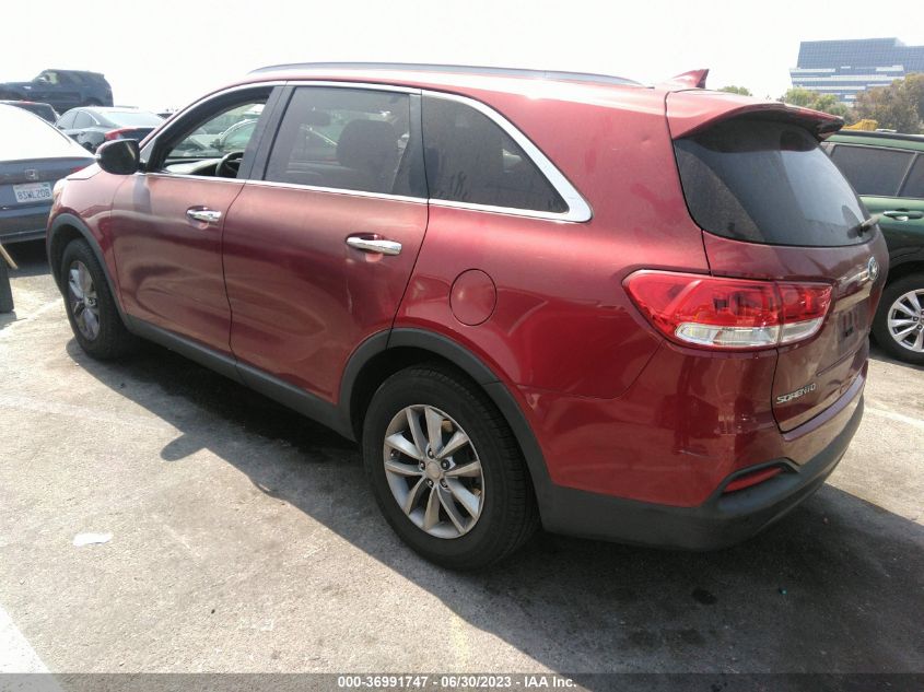 2016 KIA SORENTO LX - 5XYPG4A30GG099028