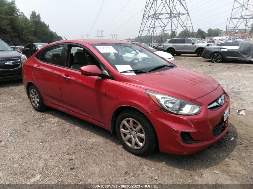 2013 HYUNDAI ACCENT GLS - KMHCT4AE1DU316524