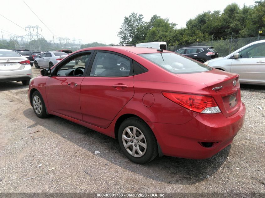 2013 HYUNDAI ACCENT GLS - KMHCT4AE1DU316524