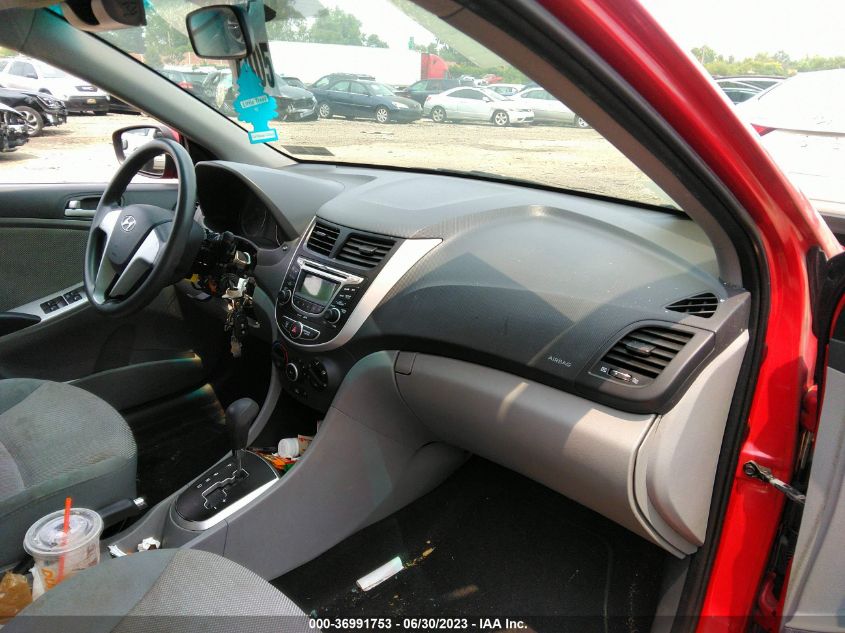 2013 HYUNDAI ACCENT GLS - KMHCT4AE1DU316524