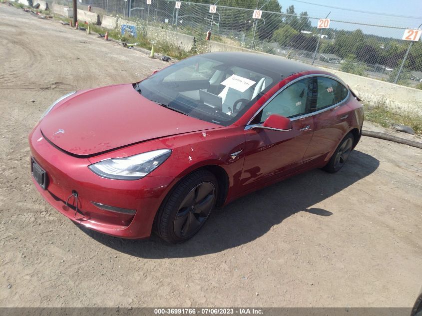 2019 TESLA MODEL 3 RANGE - 5YJ3E1EA0KF536974