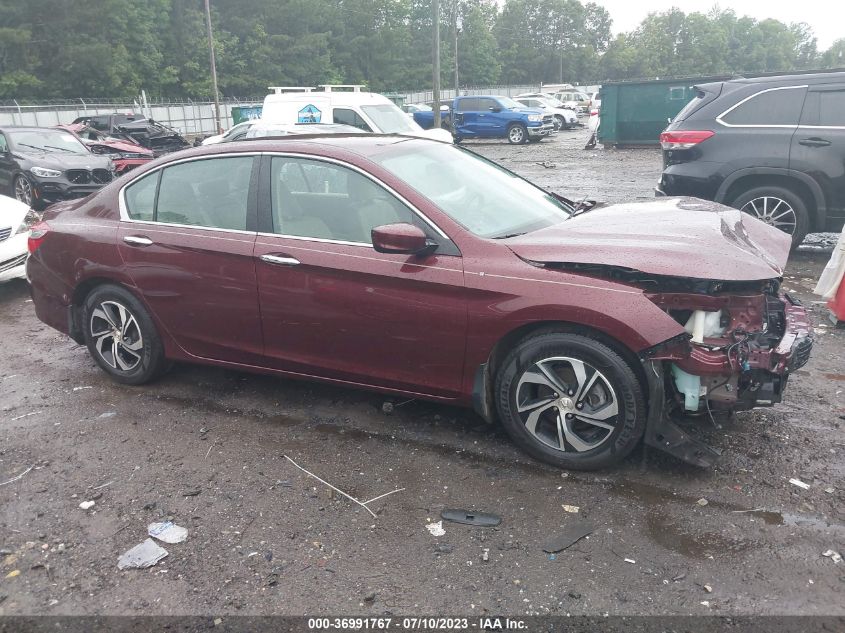 2016 HONDA ACCORD SEDAN LX - 1HGCR2F35GA222166
