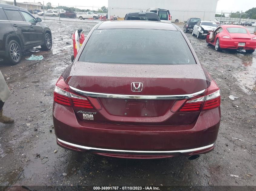 2016 HONDA ACCORD SEDAN LX - 1HGCR2F35GA222166