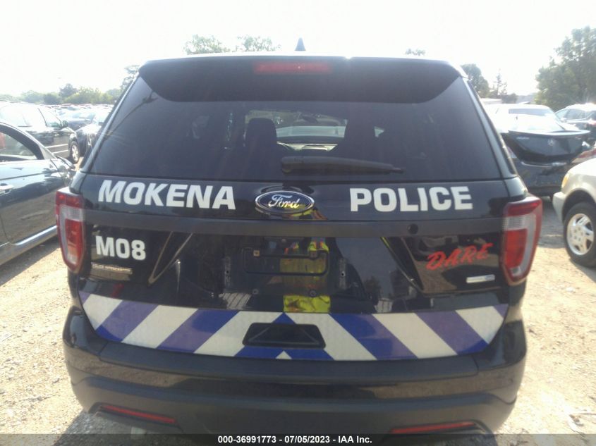 2019 FORD POLICE INTERCEPTOR 1FM5K8AR5KGA29320